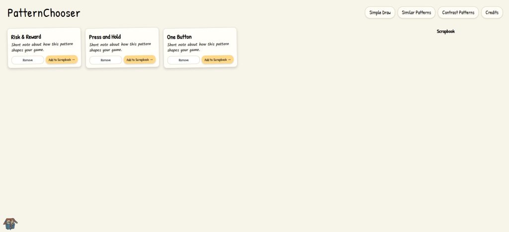 First pass at the main screen.