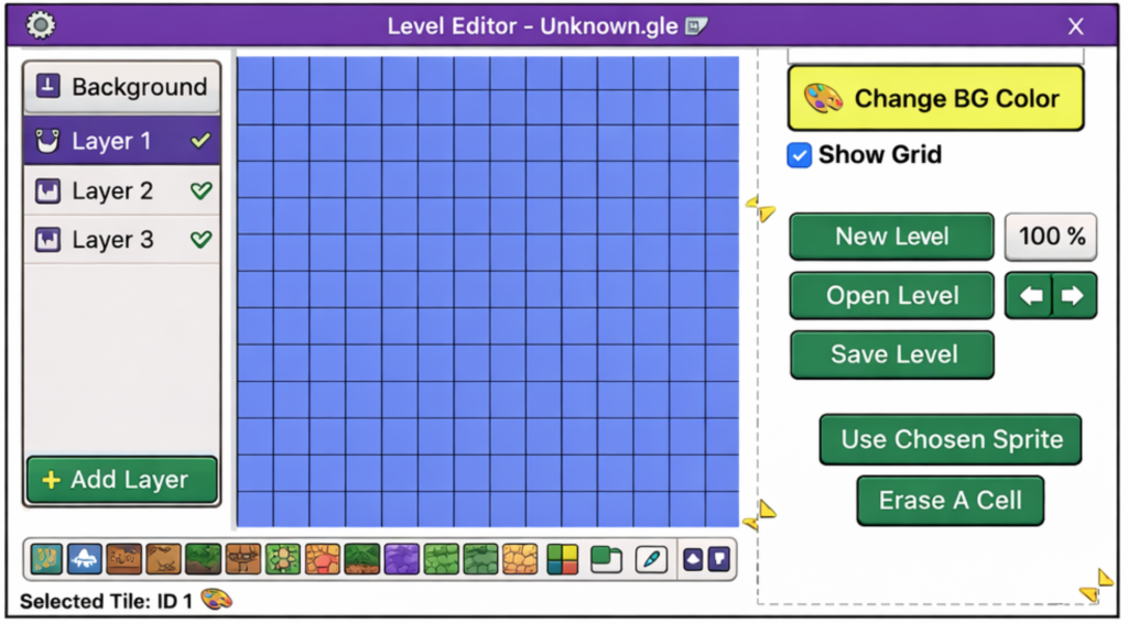 Level Editor Concept Art for v4.0.